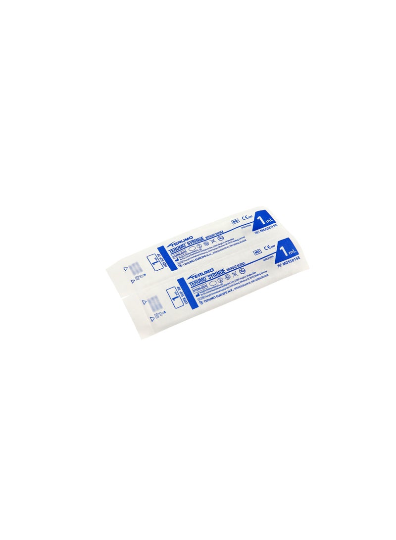 Terumo 1ml Syringe Without Needle Luer Slip (Box/100) - Image 3