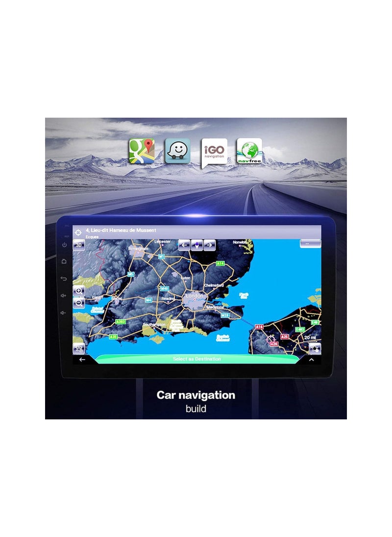 SHEZA STAR - Android Car Stereo for Toyota Fortuner 2008 2009 2010 2011 2012 2013 2014 2015 1GB RAM 32GB ROM Mirror-Link Wi-Fi BT, Radio GPS Navigation, 9 Inch IPS Touch Screen with Backup Camera Included - Image 1