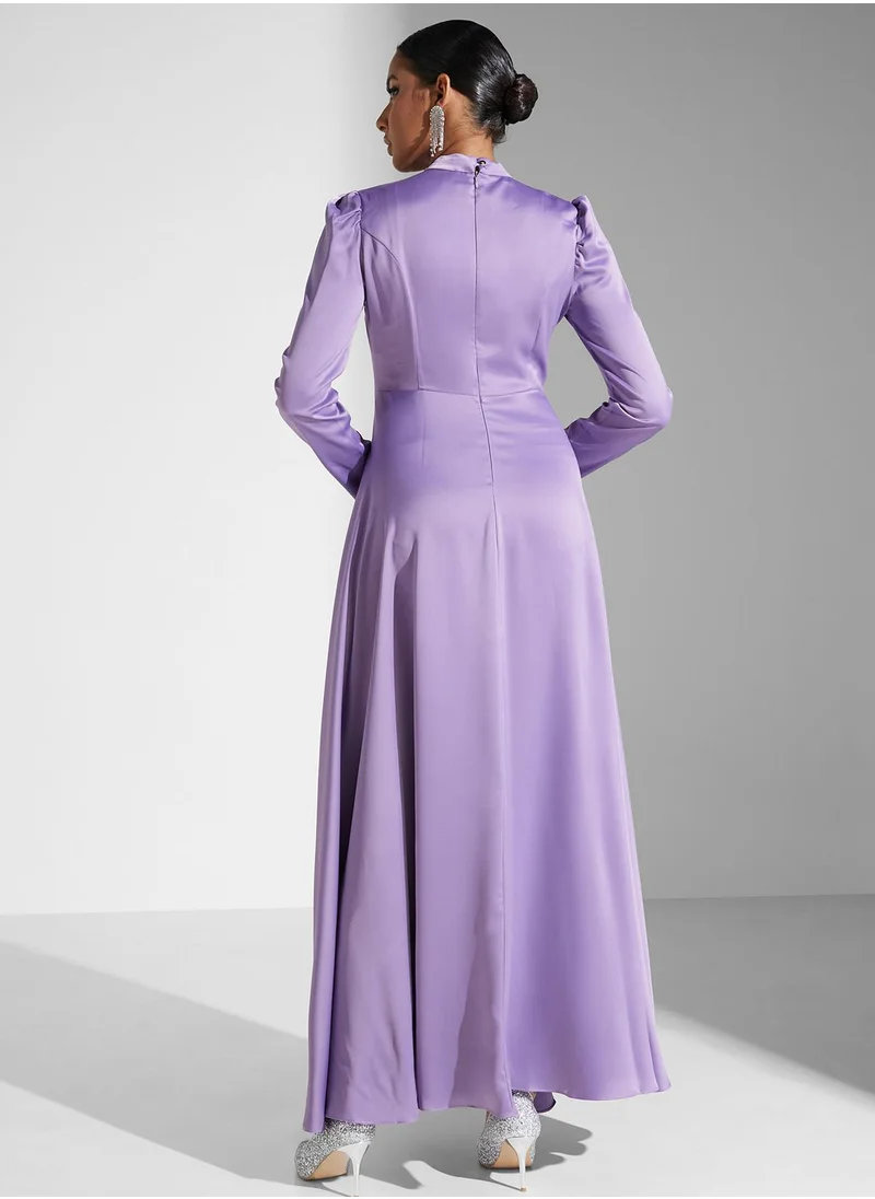 Khizana Pleat Detail Dress
