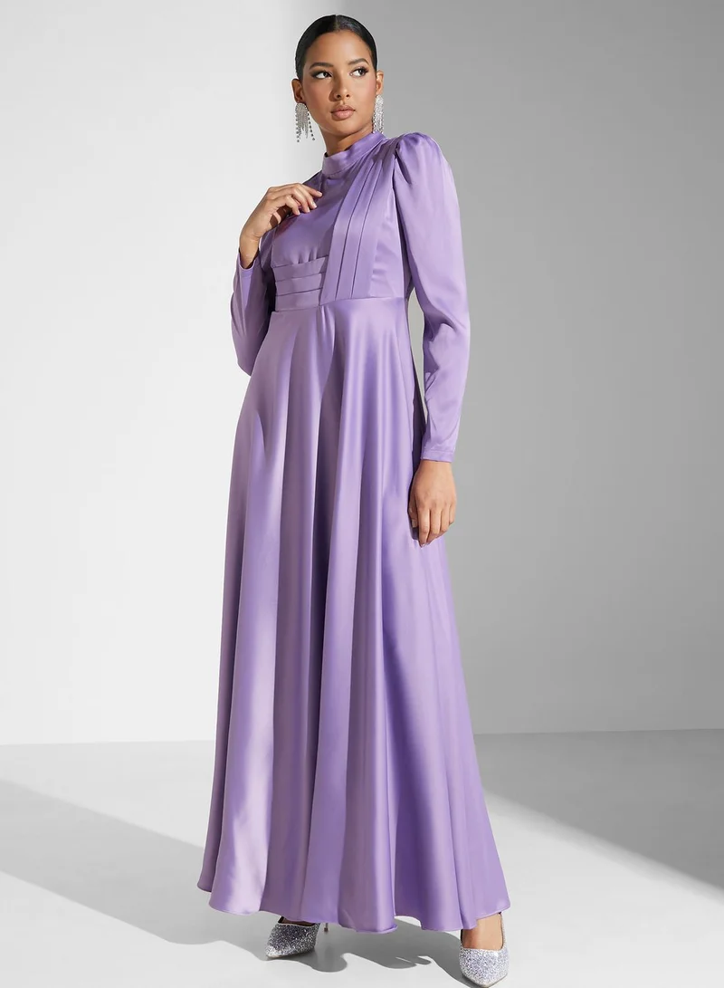 Khizana Pleat Detail Dress