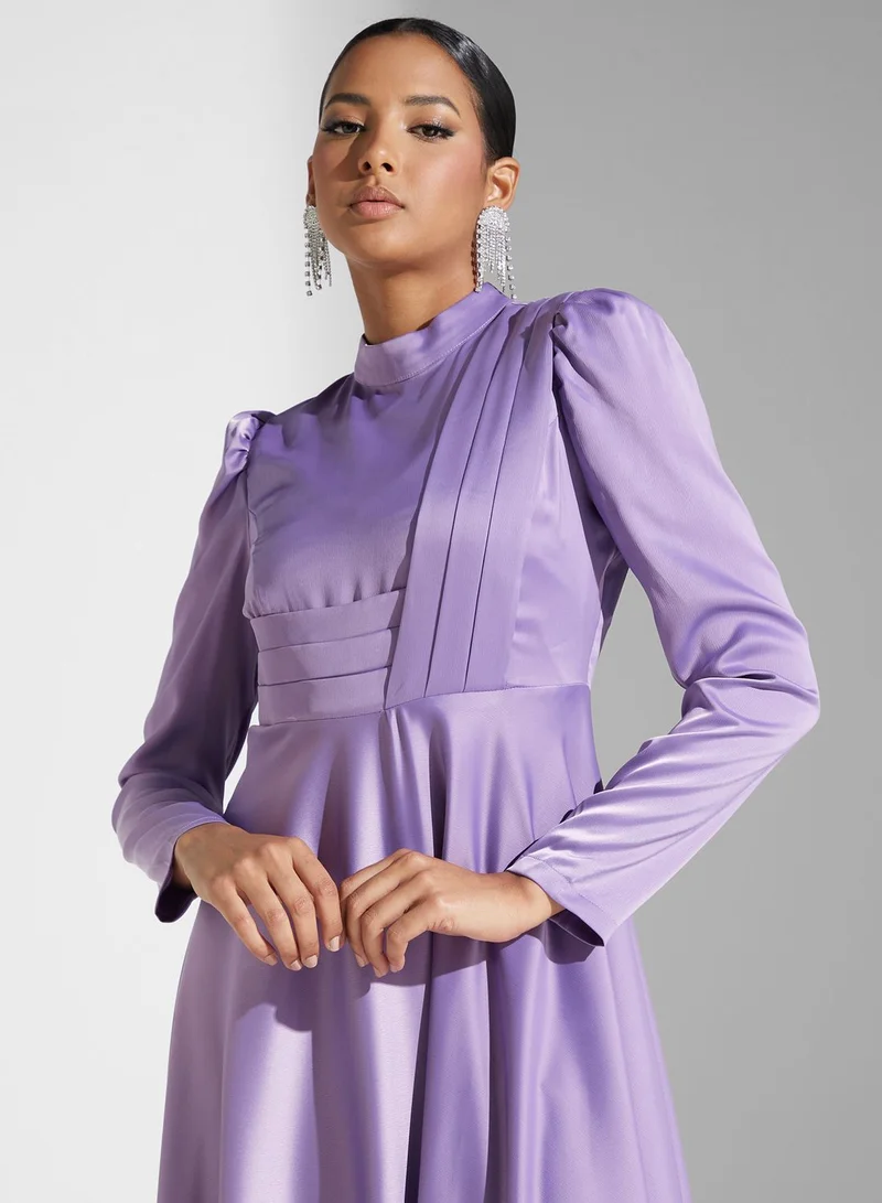 Khizana Pleat Detail Dress