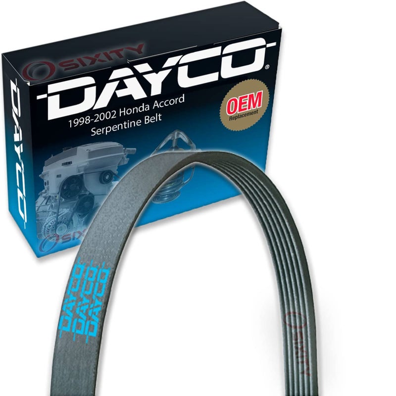 Dayco Serpentine Belt for Honda Accord 1998-2002 2.3L L4 - Image 1