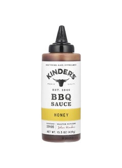Kinder KINDER'S, BBQ Sauce, Honey, 15.5 oz (439 g)  - Image 1