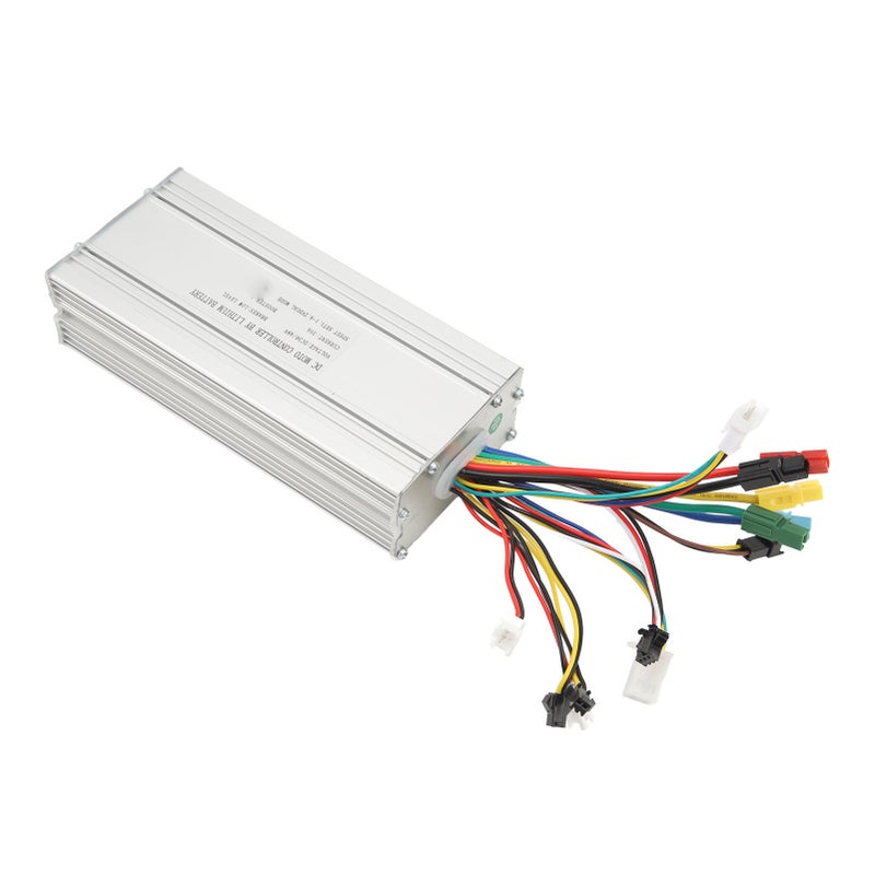 مجموعة تحويل دراجة كهربائية مع تحكم 35A DC 36V 48V وشاشة LCD M5 لمحرك بقوة 1500 وات - Image 3