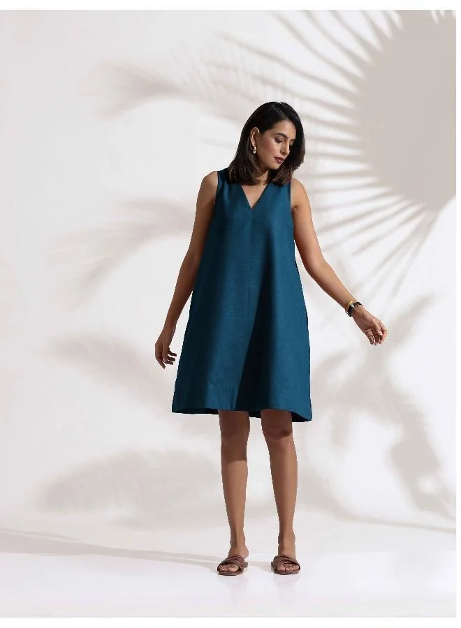 trueBrowns Sleeveless A-Line Dress