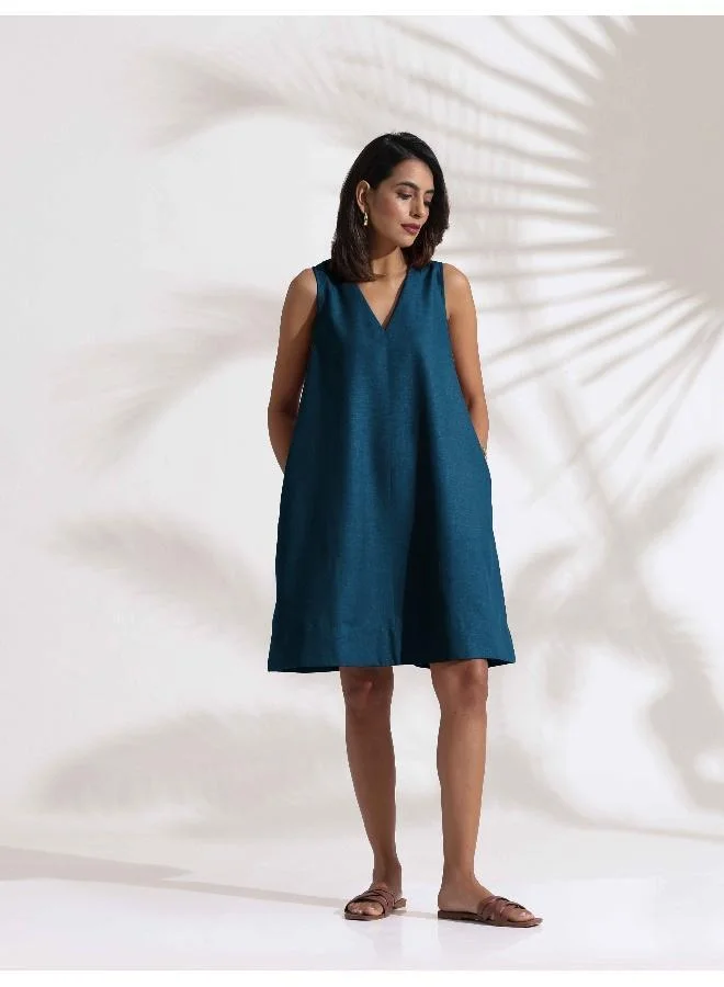 trueBrowns Sleeveless A-Line Dress