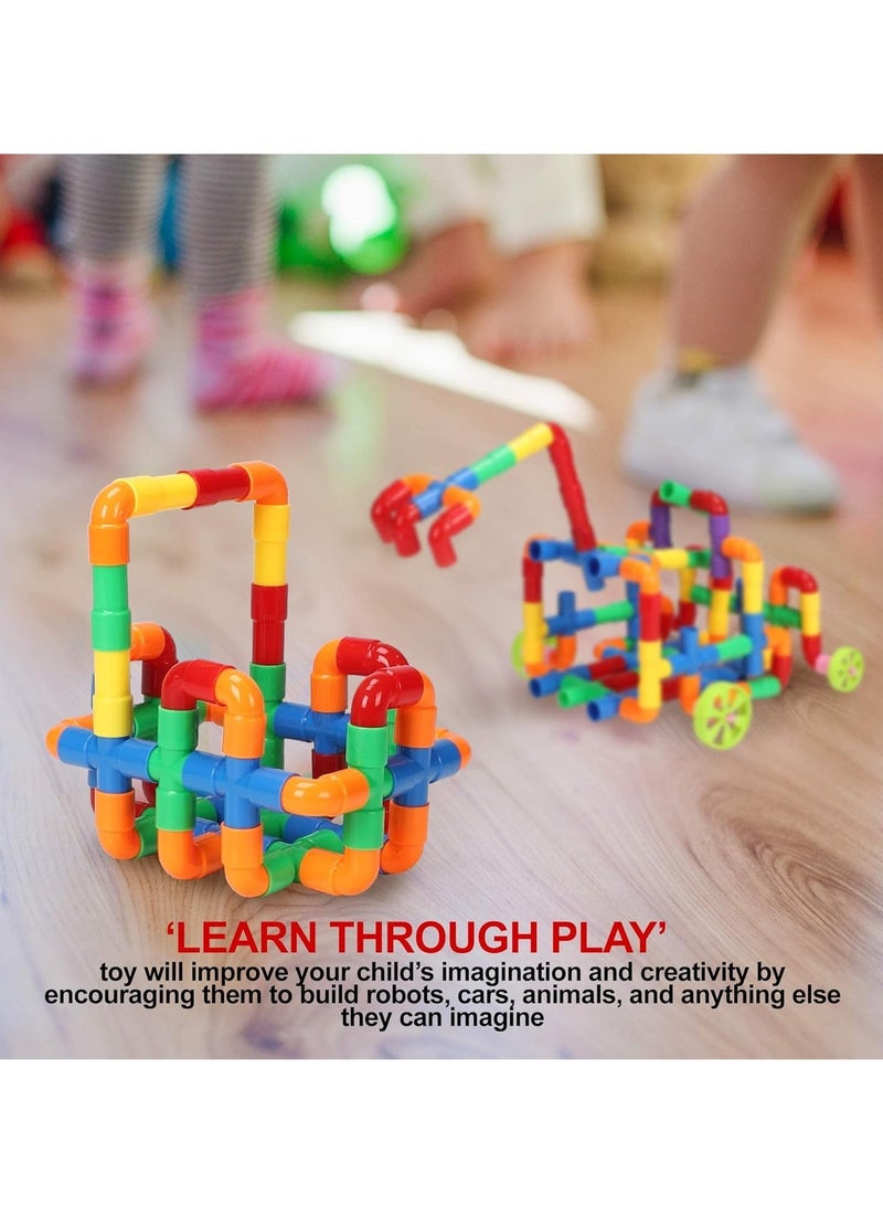 STEM Building Blocks Toy for Kids Educational Toddlers Toddler Brain Toy Kit Constructions Toys for 3 4 5 6 7 8 Years Age Boys and Girls Creativity Kids Toys - Image 3