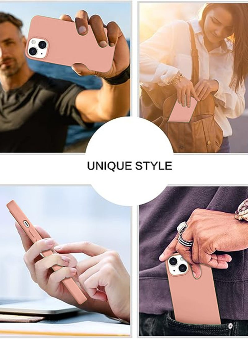 اليشمك iPhone 15 Plus Mobile Cover with Soft Liquid Silicone Protection Anti-Scratch Shockproof Accessories Slim Protective Back Cover with Comfortable Hold Touch Feeling and Anti-fingerprint - Image 5