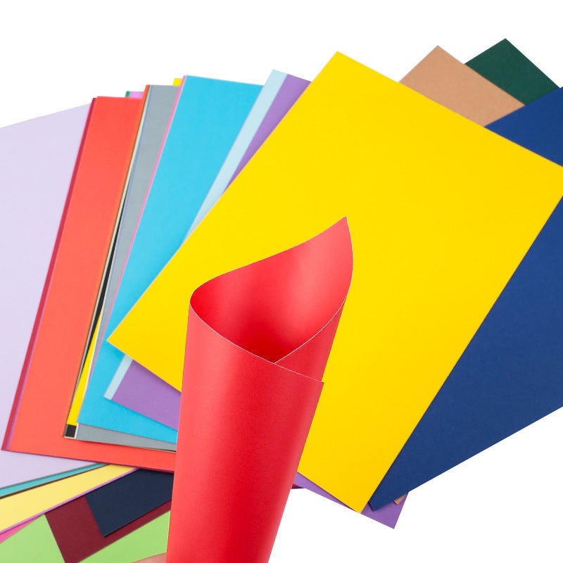 Spot A4 Color Cardboard – 230G Pure Wood Pulp for Children’s Handmade Projects - Image 5