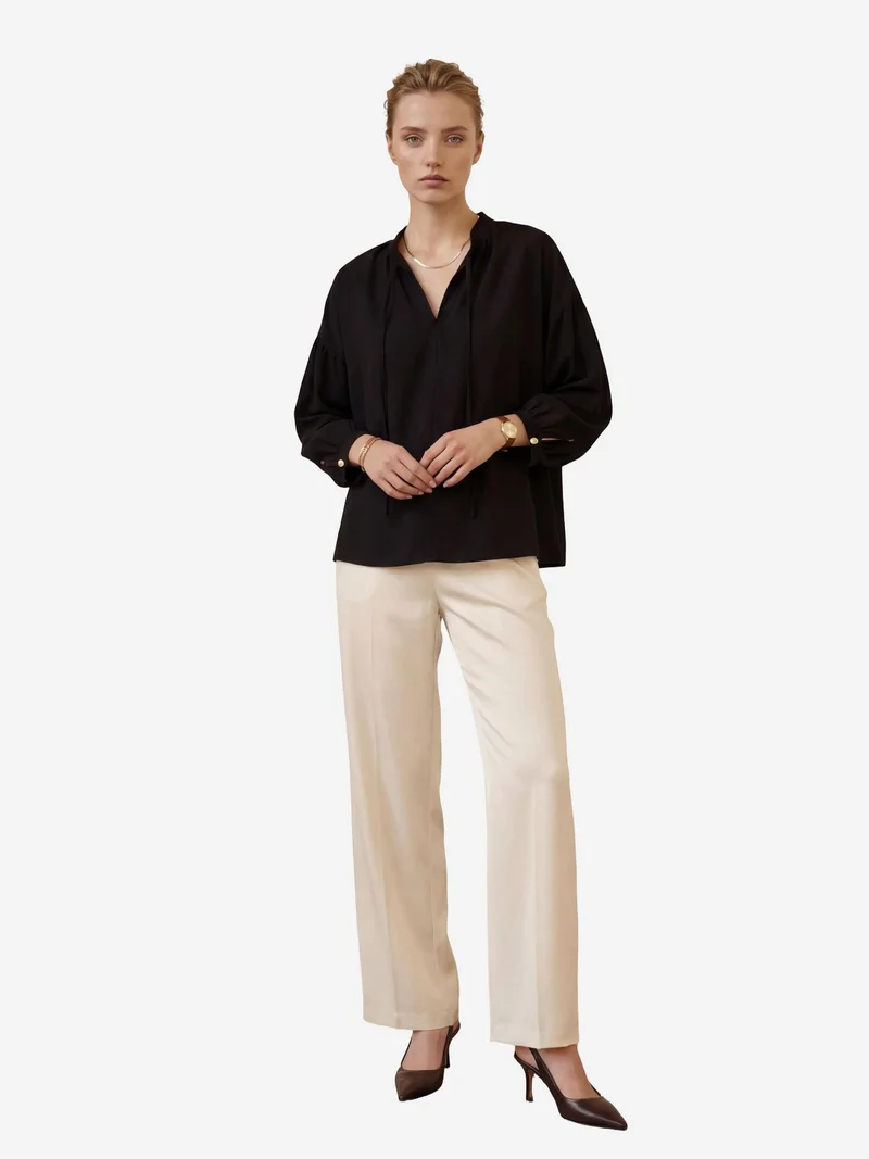 ماي فاشن MY FASHION Loose Fit Long Sleeve Shirt