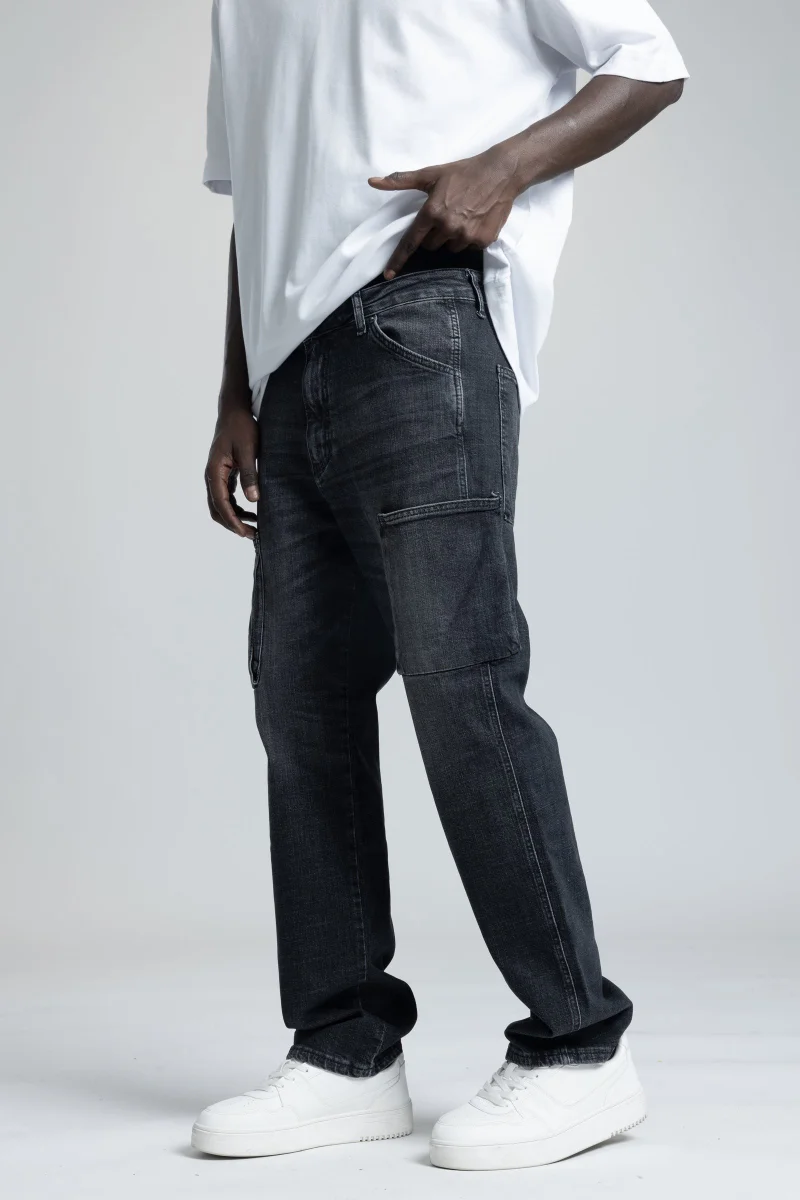 Catch Washed Straight Fit Jeans