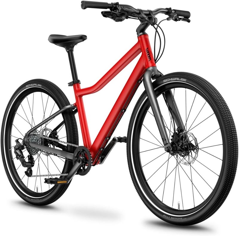 Woom دراجة الأطفال ووم إكسبلور 5 – دراجة متميزة – 8 سرعات مايكرو شيفت – فرامل قرص هيدروليكية – للأعمار من 7 إلى 11 – حجم 24 إنش - Image 1