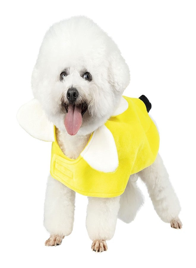Yoption Dog Cat Banana Pet Costumes, Halloween Pet Puppy Cosplay Dress Hoodie Funny Clothes(XL) - Image 2