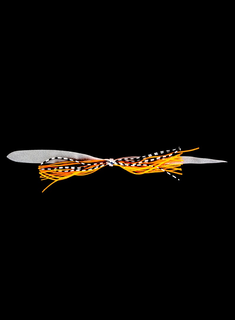Generic 4 Bundles Silicone Rubber Fishing Jig Lure Skirts with Noctilucent Strip DIY Fishing Bait Skirt Replacement Parts - Image 4