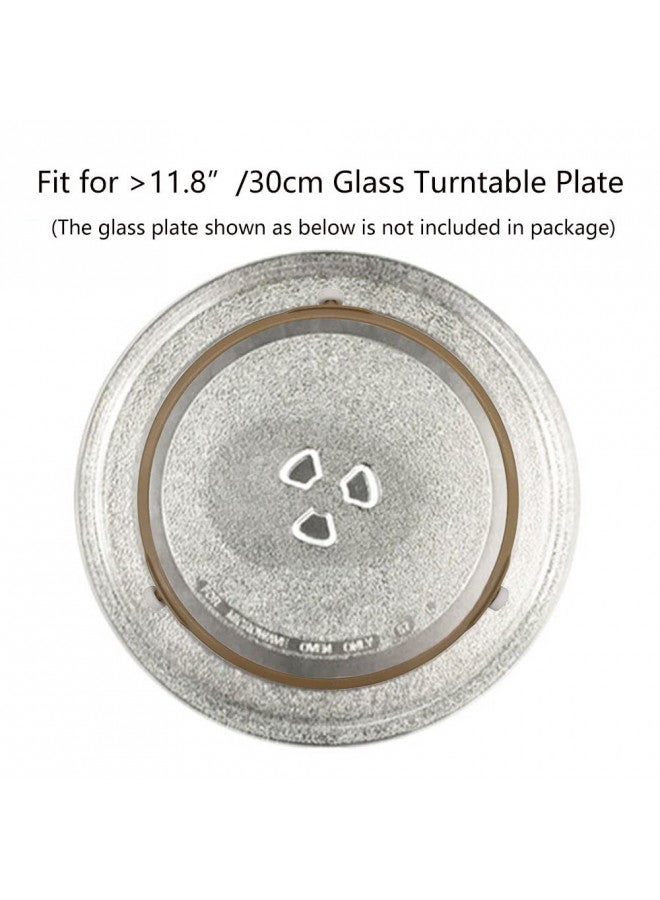 Cystarry Microwave Turntable Ring,8.7 Inch Microwave Oven Tray Rotating Roller Support Ring Large Glass Plate Tray Wheel Ring(2 PCS)  - Image 2