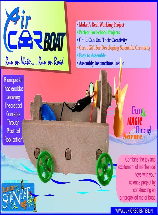 THE CURIOUS BRAIN AIR CAR Boat School Project - Image 3