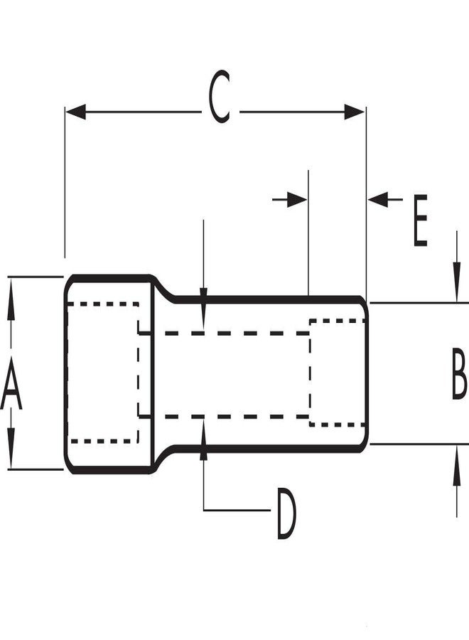 Crescent 3/8" Drive 6 Point Deep Metric Socket 17mm - CDDS47N - Image 4