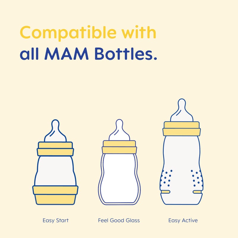 Mam Cross Cut Bottle Teats For Use With Mam Bottles (2-pack) - Image 5