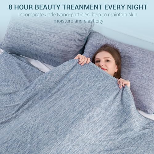 Elegear Revolutionary AC Cooling Blanket, Absorbs Heat to Keep Body Cool for Night Sweats, Double Sided Arc-Chill3.0 Cooling Fiber Q-Max>0.5, Lightweight Summer Cold Blankets - Image 5