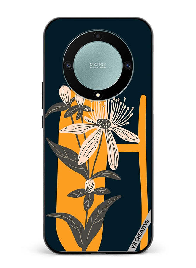 VR CREATIVE Protective Case Cover For Honor X9b Alphabet H Design Multicolour - Image 1