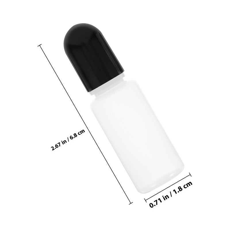20 pcs Empty Dropper Bottles Small Dropper Bottles Portable Dropper Bottles Dropper Bottles with Lids - Image 2