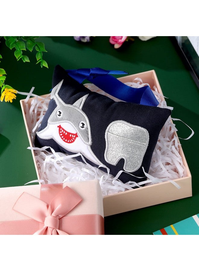 Qunclay Tooth Fairy Pillow with Pocket Kids Keepsake Pouch Tooth Fairy Gifts for Girl and Boy, 3.9 x 5.9 Inches(Cute Style) - Image 3