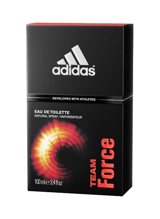 Adidas Team Force Eau De Toilette for Men 100ml - Image 3