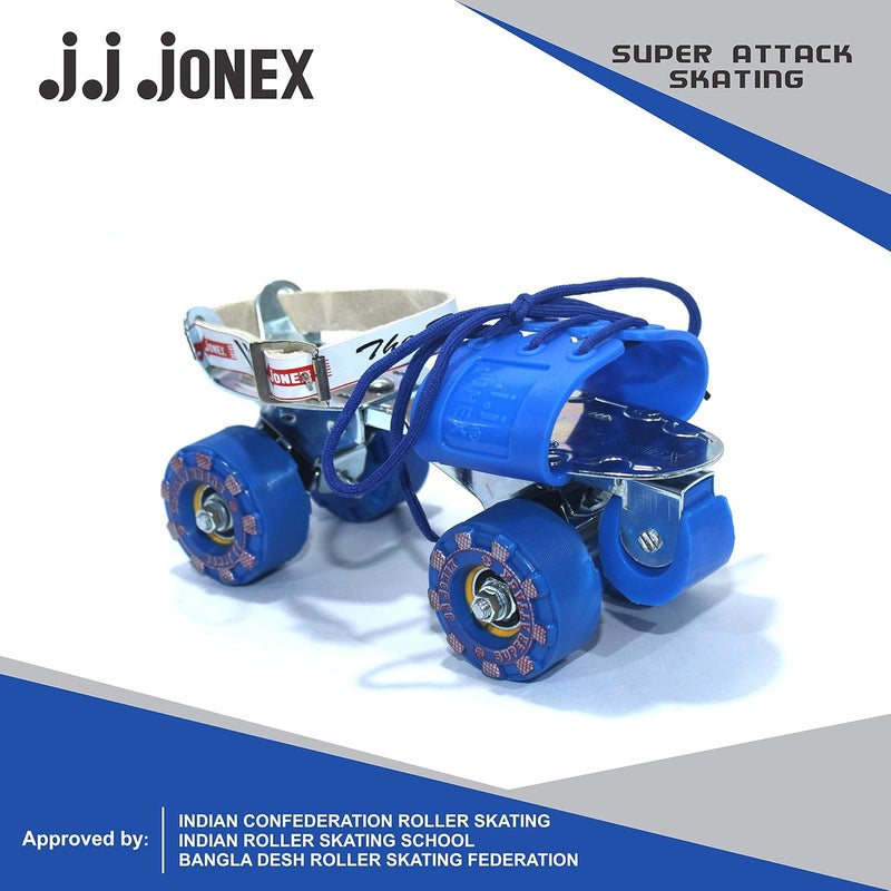 Jonex زلاجات رولر، زلاجات رولر للأطفال، زلاجات رولر للأولاد والبنات، زلاجات رولر للأطفال الصغار، زلاجات رولر قابلة للتعديل، زلاجات رولر مضيئة للاستخدام الداخلي والخارجي (هجوم) - Image 2