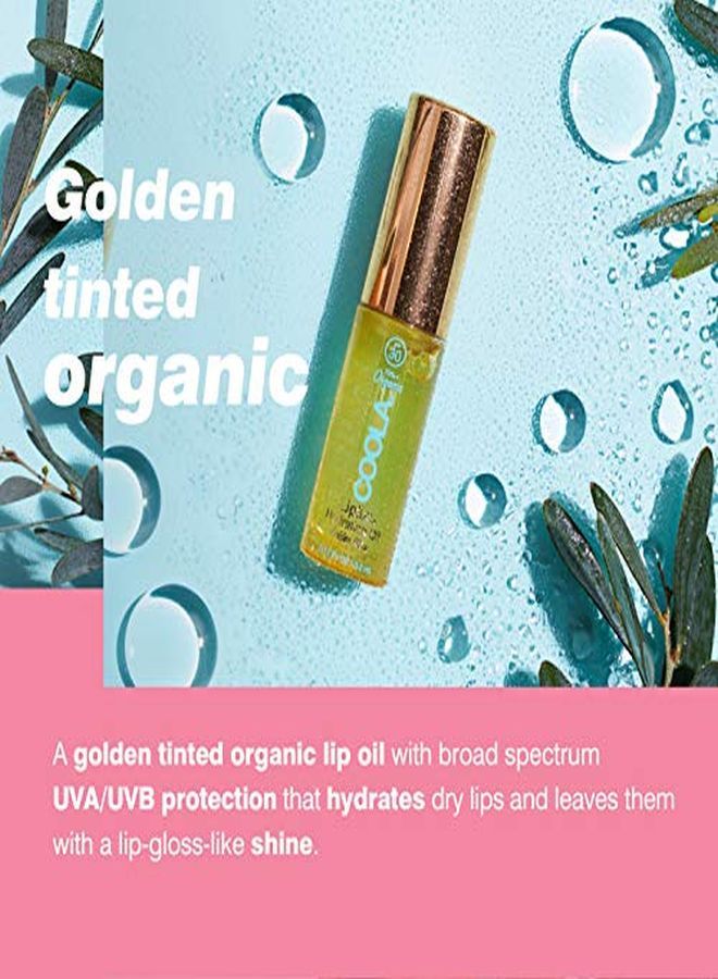 COOLA Organic Liplux Lip Oil And Lip Gloss Sunscreen With Spf 30 Dermatologist Tested Lip Balm For Daily Protection Vegan And Gluten Free 011 Fl Oz - Image 5