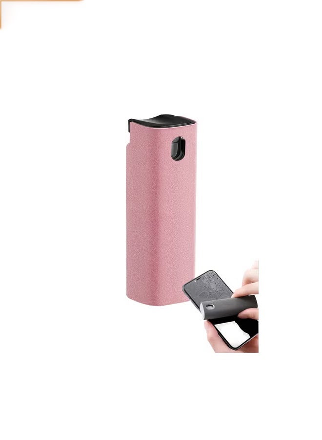 Taimi Touch Screen Cleaning Kit, Spray and Built-in Microfiber Cloth -  Screen Cleaner for Phone, Laptop Screen, Tablet, Car Screen - Pink - Image 1