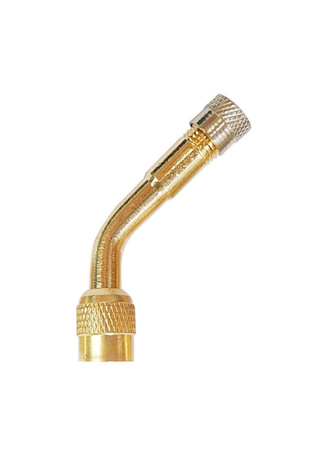 Valve Stem Extension Tube For Balance Bikes, Unicycles, Air Nozzle Extension Rod, Car Elbow Extension, 90-degree Elbow ° 45