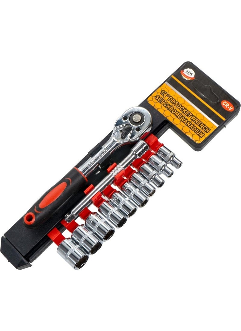 TiTi 6053 1/4" Mini Socket Wrench Set - 12 Pieces  - Image 1