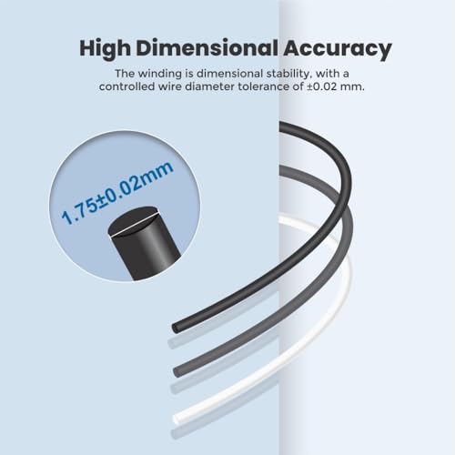 3Idea Premium PLA+ Marble 3D Printer Filament 1.75mm Dimensional Accuracy +/- 0.03mm Net Weight- 1 KG - Image 3