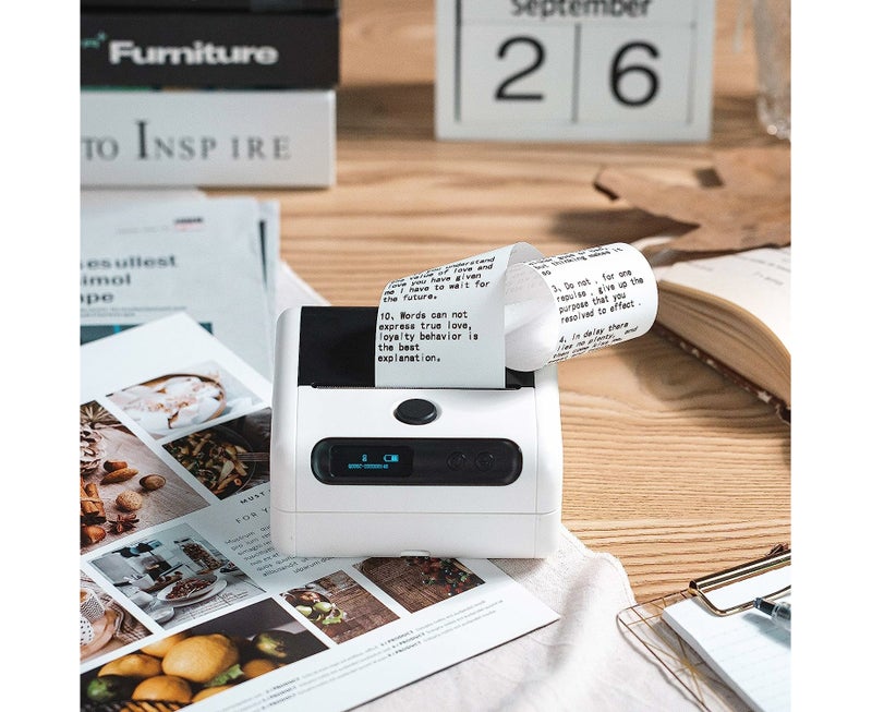 M200 Bluetooth Label Maker - White - Image 2