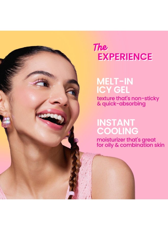 Dot & Key Watermelon Cooling Icy Gel Moisturizer | Instantly Cools Skin, Hyaluronic & Niacinamide | Controls Excess Oil, Boosts Radianc | Refreshes & Soothes Skin, Non-sticky & Non-greasy | 60g - Image 2