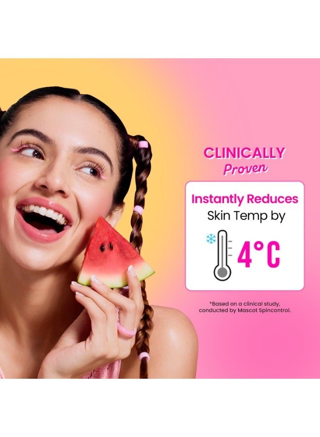 Dot & Key Watermelon Cooling Icy Gel Moisturizer | Instantly Cools Skin, Hyaluronic & Niacinamide | Controls Excess Oil, Boosts Radianc | Refreshes & Soothes Skin, Non-sticky & Non-greasy | 60g - Image 5