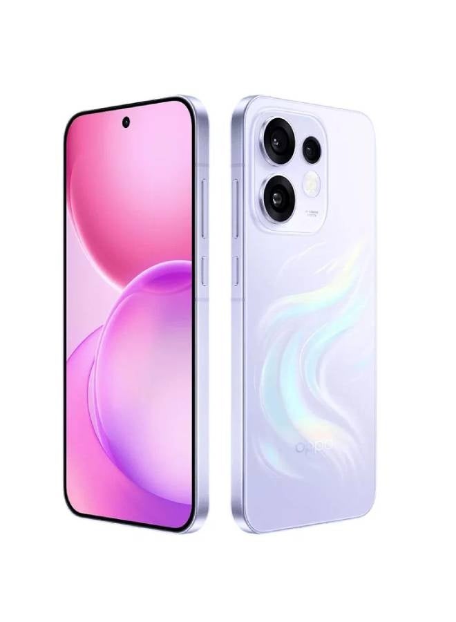 OPPO Reno16 Dual SIM Dream Purple 12GB RAM 256GB 5G - Middle East Version - Image 2