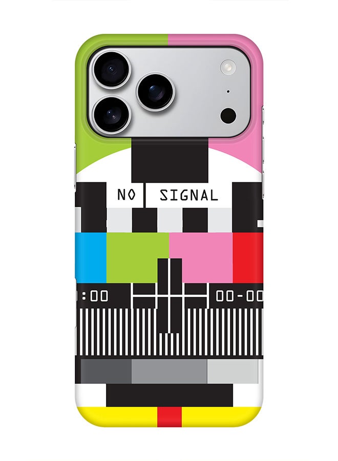 For iPhone 17 Pro Max,Case, [Compatible with MagSafe] Magnetic cover Slim fit Protection Matte, - No Signal TV