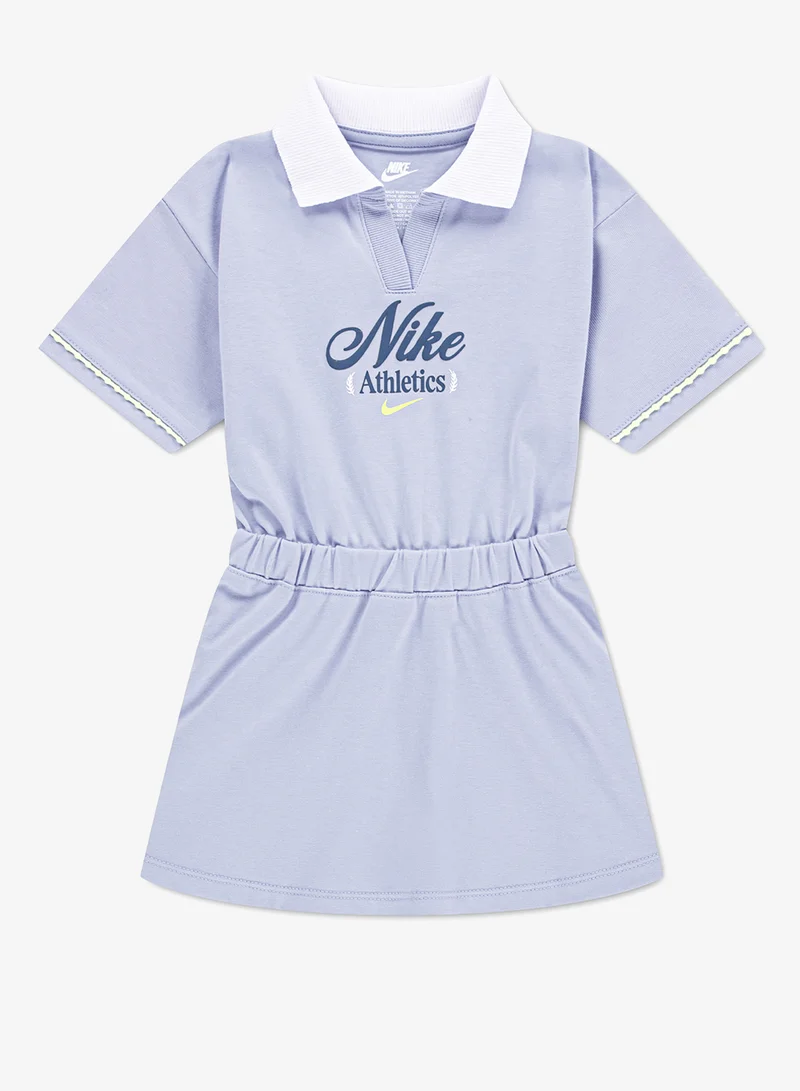 نايكي فستان تنس بشعار إيسنشيا للأطفال