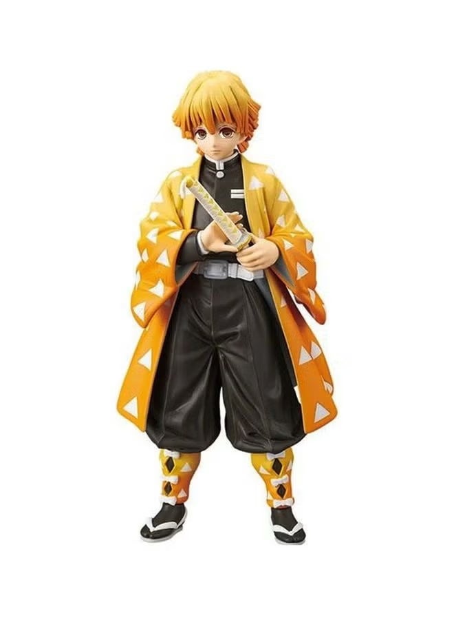 Model Zenitsu Agatsuma Standing Pose Action Figure 24cm Model Display，Perfect Birthday Toy for Kids - Image 1