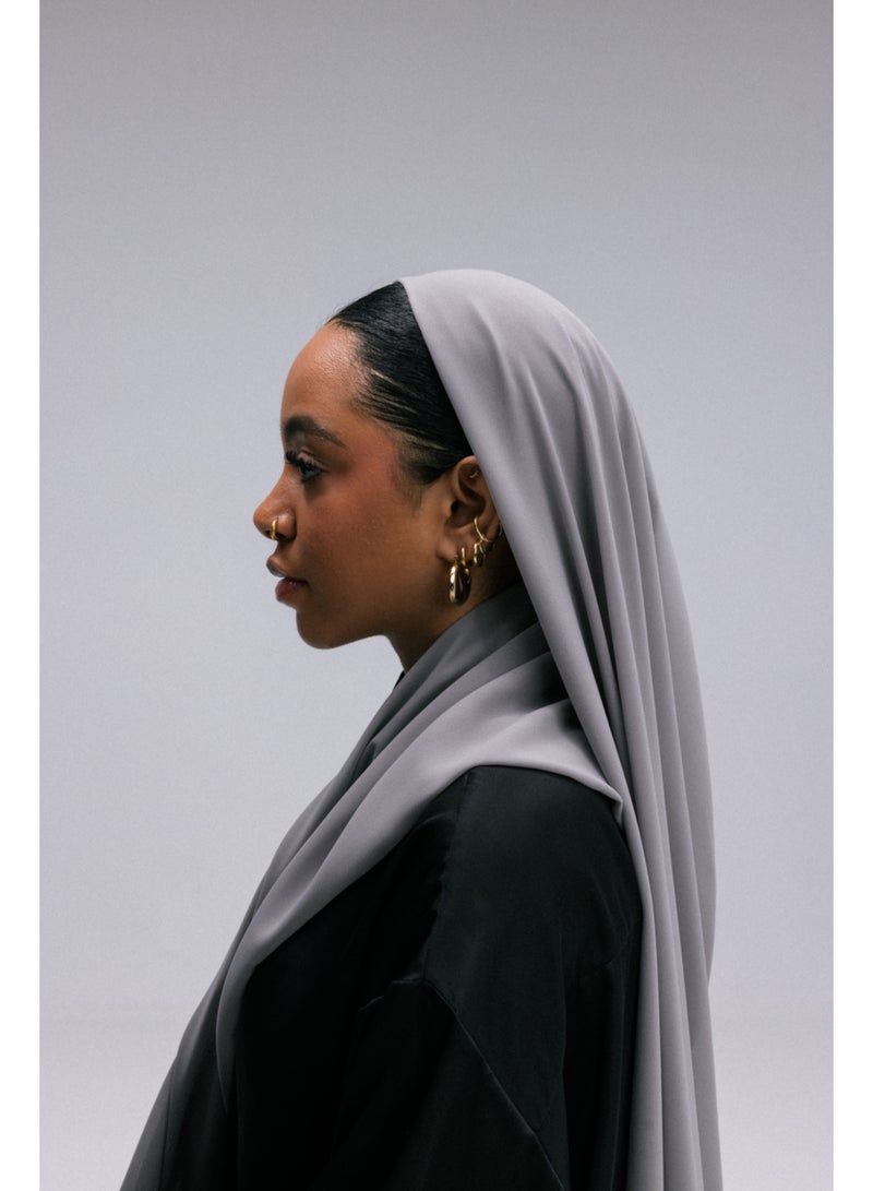 Overlay CHIFFON HEADSCARF - CLOUD - Image 3