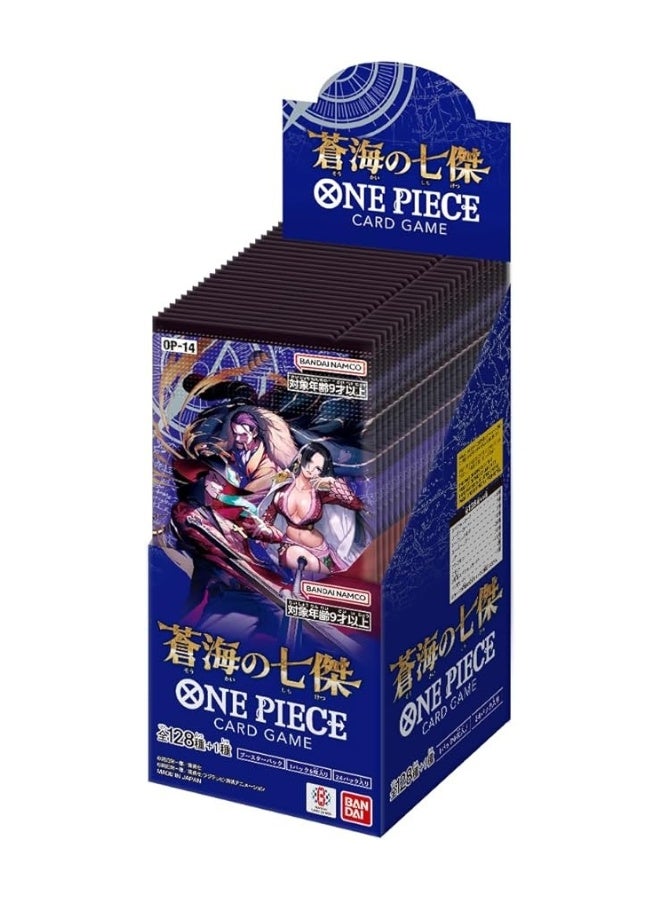 وان بيس لعبة بطاقات ون بيس OP-14 The Seven Heroes of The Blue Sea – باك تعزيز النسخة اليابانية، 6 بطاقات في كل باك - Image 2