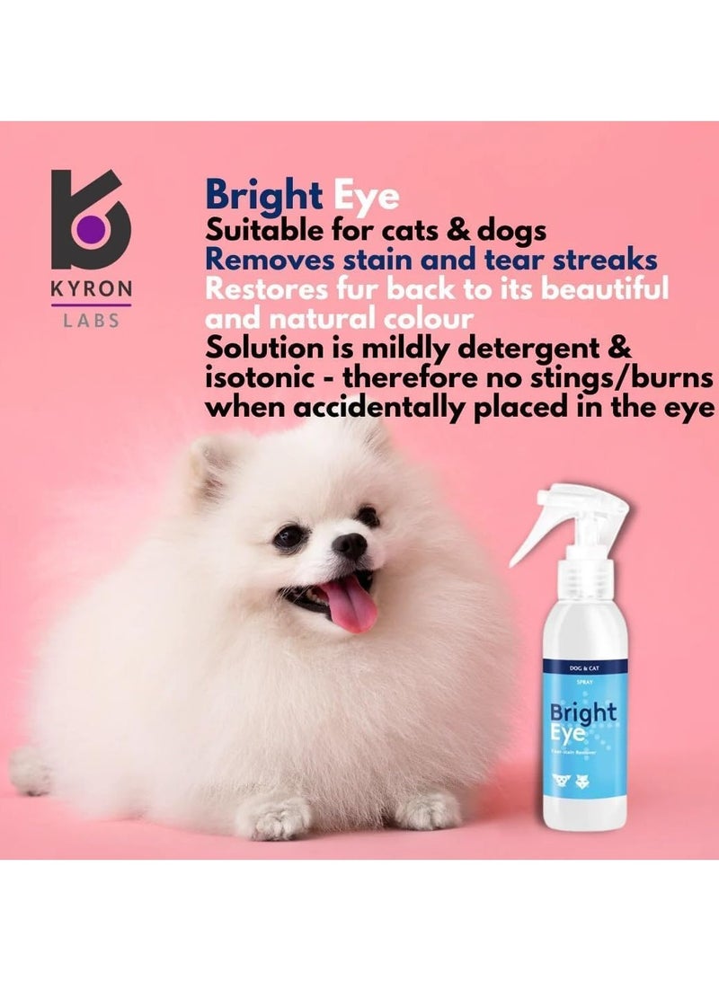 Kyron Brighteye Dog & Cat Tear Stain Remover 100 ml - Image 4