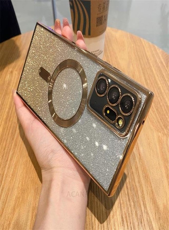 Doowear جراب Doowear لهاتف سامسونج جالاكسي نوت 10 بلس، مغناطيسي لامع [يدعم شاحن Magsafe]، مقاوم للخدش والصدمات، مطلي فاخر، شفاف، يوفر حماية كاملة للكاميرا، غطاء حماية للهاتف. - Image 2