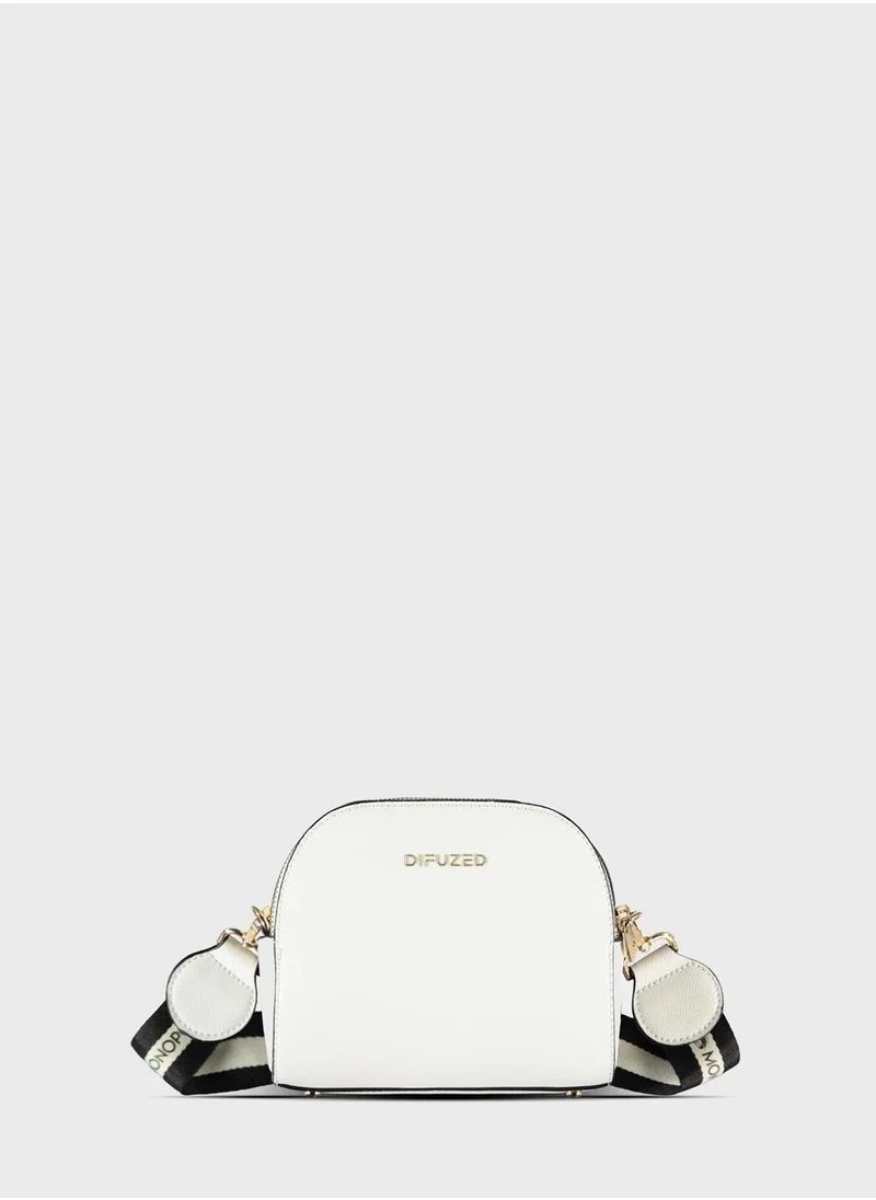 DIFUZED Casual Wide Strap Crossbody