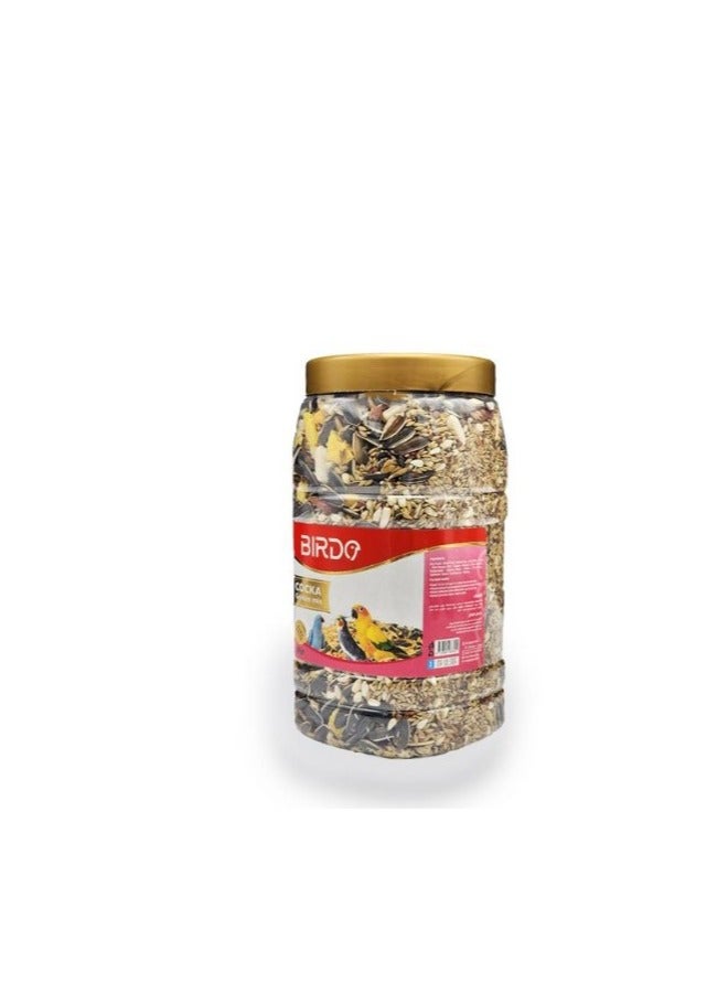 Cocka Mix Bird Food for Cockatiels  Love Birds  Parakeets  Conures & Quakers900 gr