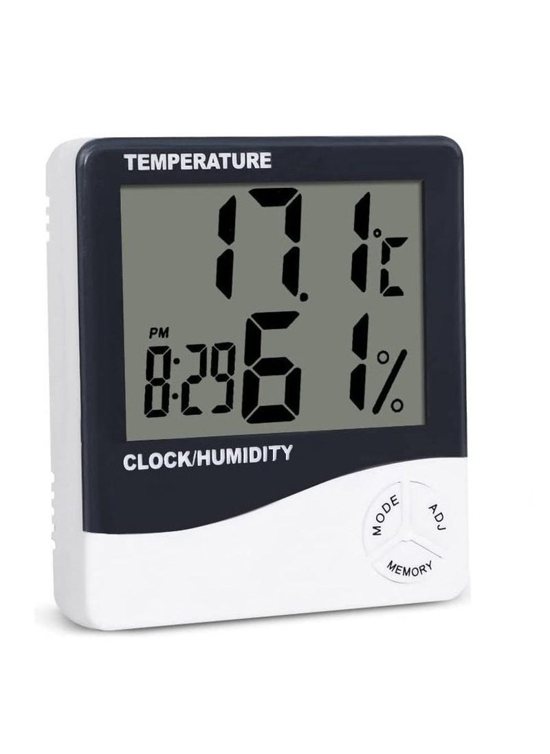 Generic - Digital Hygrometer Thermometer, Indoor Temperature Humidity Gauge Meter - Image 1
