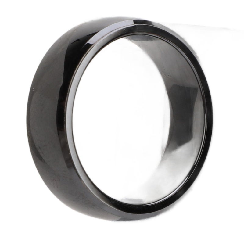 Tangxi NFC Smart Ring, Ntag215 IC RFID Rewritable Smart Finger Ring, Support ISO1443A / B and 15693, IP68 Waterproof, Ceramic Smart Ring for Non Access Control, Attendance - Image 1