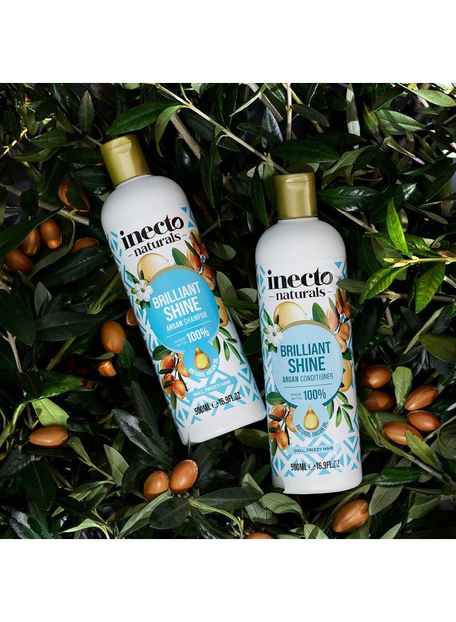 INECTO Natural Brilliant Shine Argan Shampoo 500 ML - Image 3