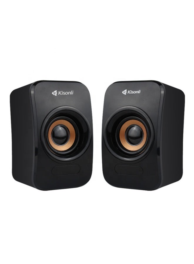 Kisonli Music System Home Theater Hifi Audio Kisonli KS-07 PC Speaker Karaoke System - Image 2